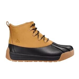 Alpine Mens Full grain leather Tan Gavin Duck Boot Size 14 AD22MCW003 - NEW